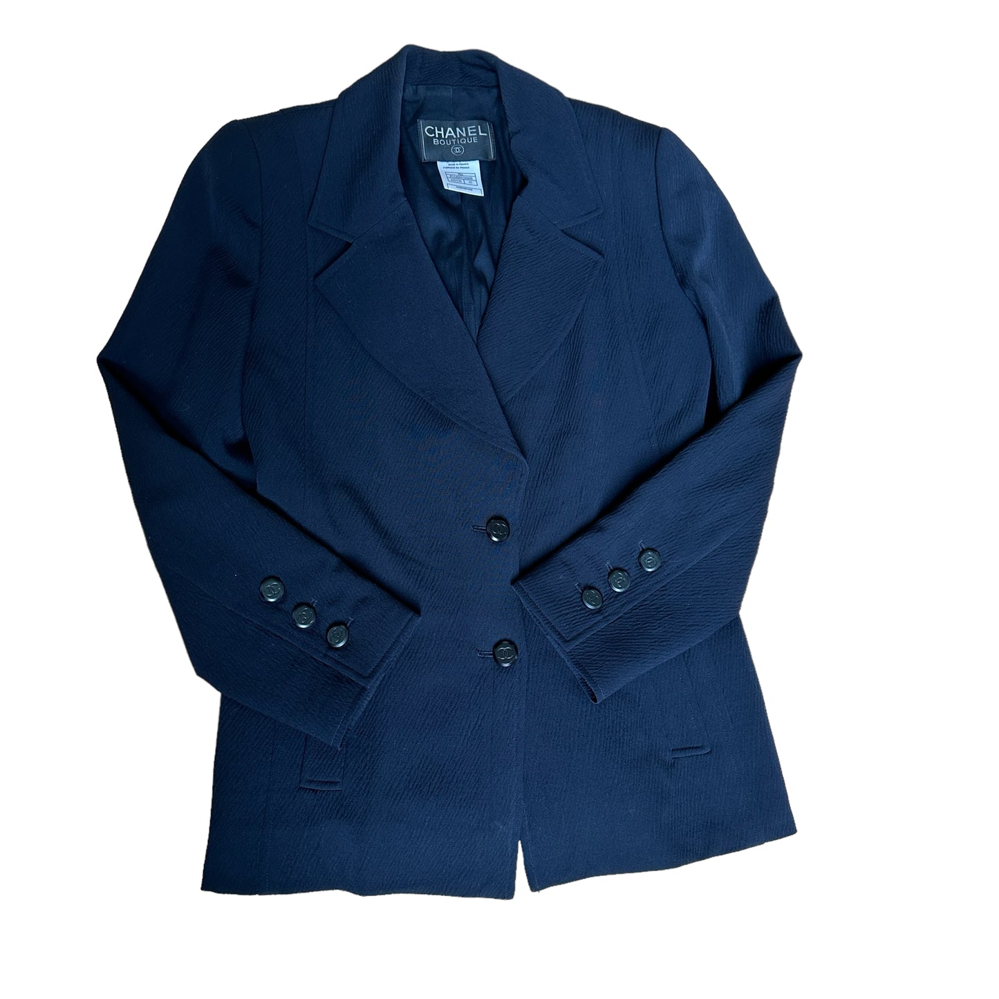 Vintage Navy Blazer - M/L