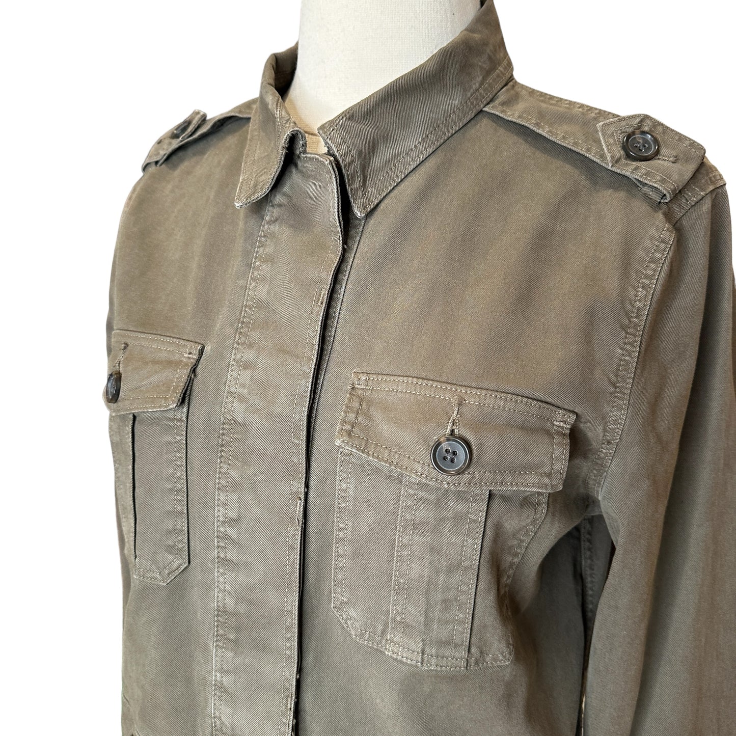 Army Green Utility Jacket - S