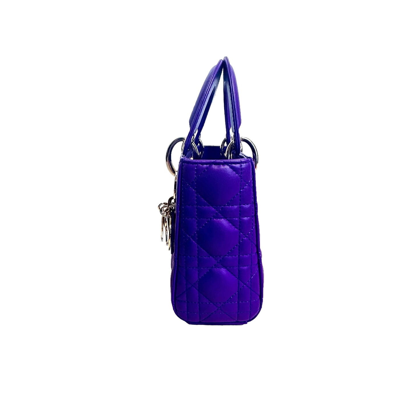 Mini Purple Lady Dior Bag