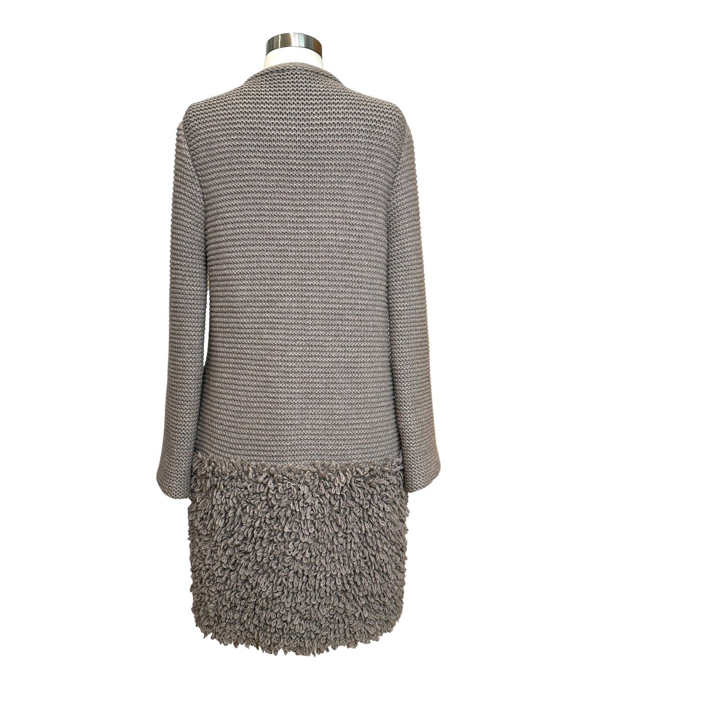 Taupe Long Jacket - M