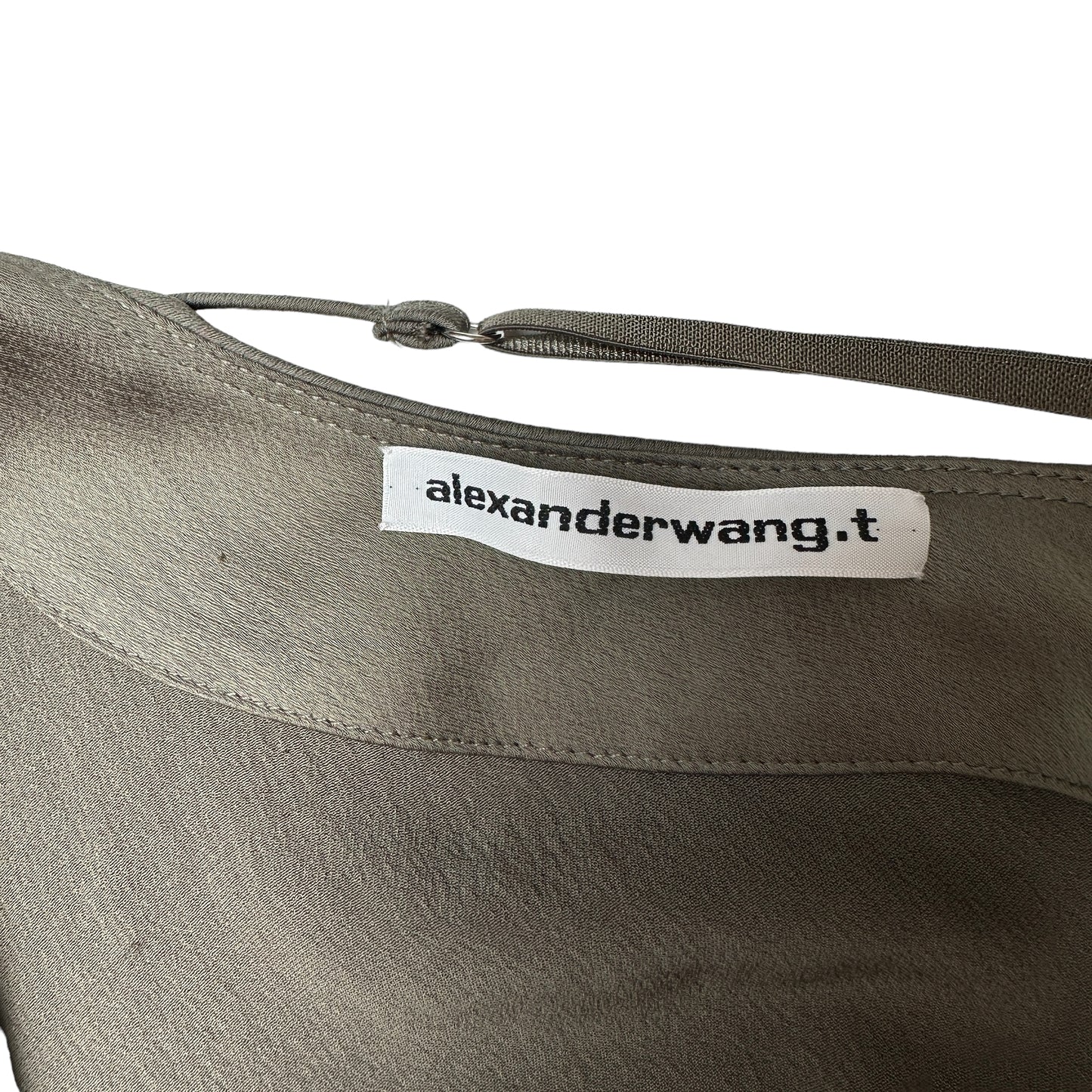 Kaki Slip On Dress - M