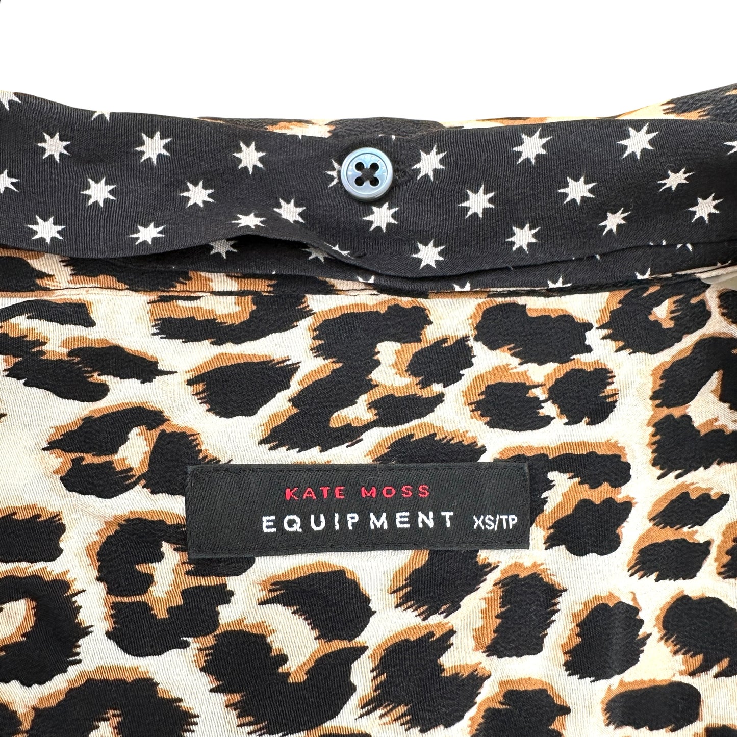 Kate Moss Leopard Shirt - XS