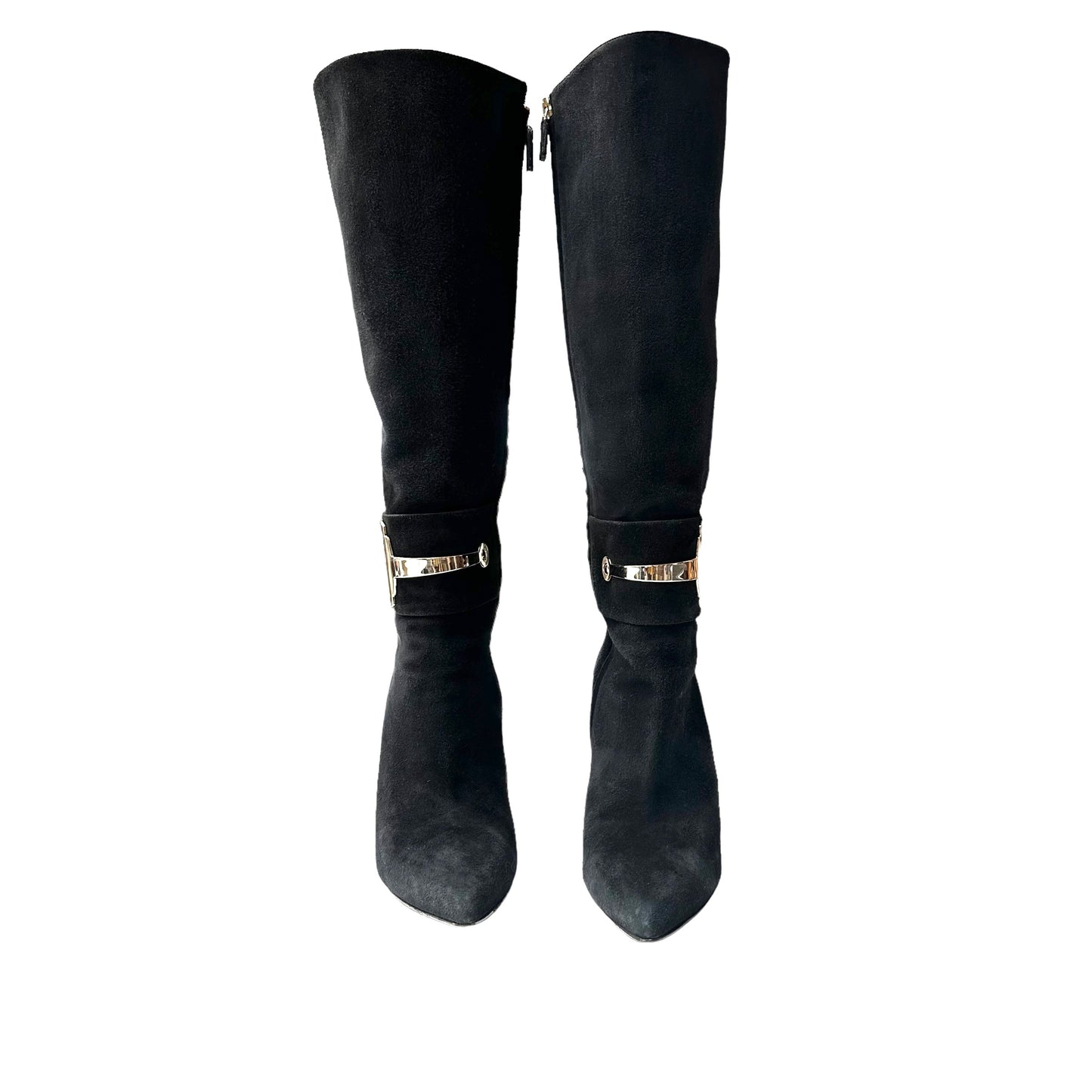Vintage Heeled Boots - 10