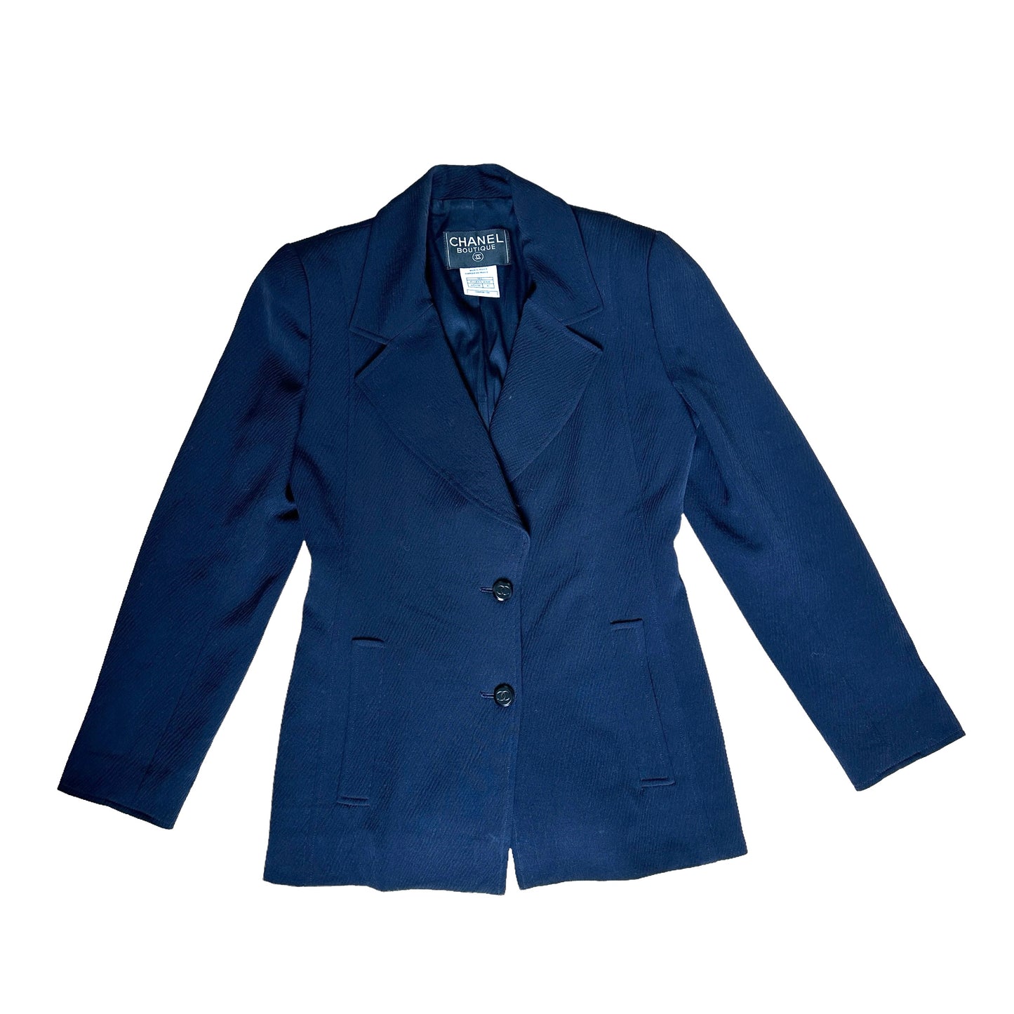 Vintage Navy Blazer - M/L