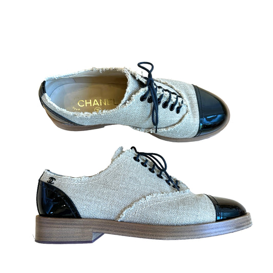 Logo Laced Loafers - 8.5