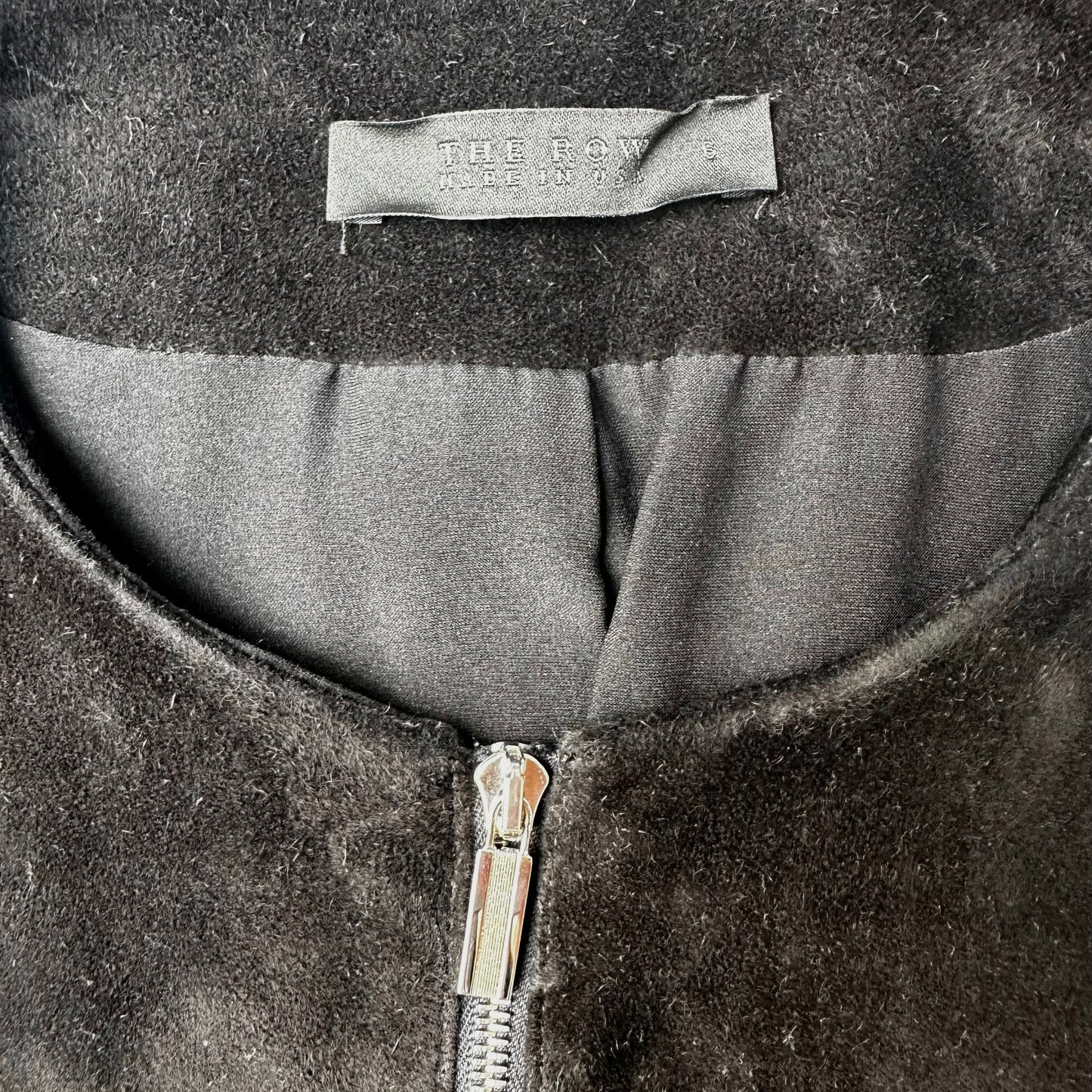 Black Suede Jacket - S