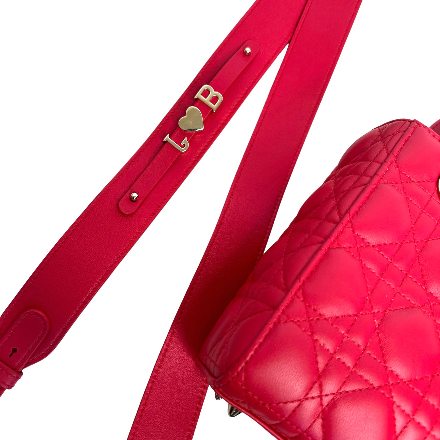 Small Lady Dior Bag w/Strap