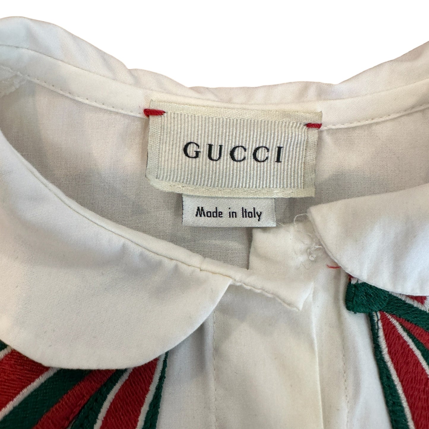 Kids White Logo Dress - 3yo.