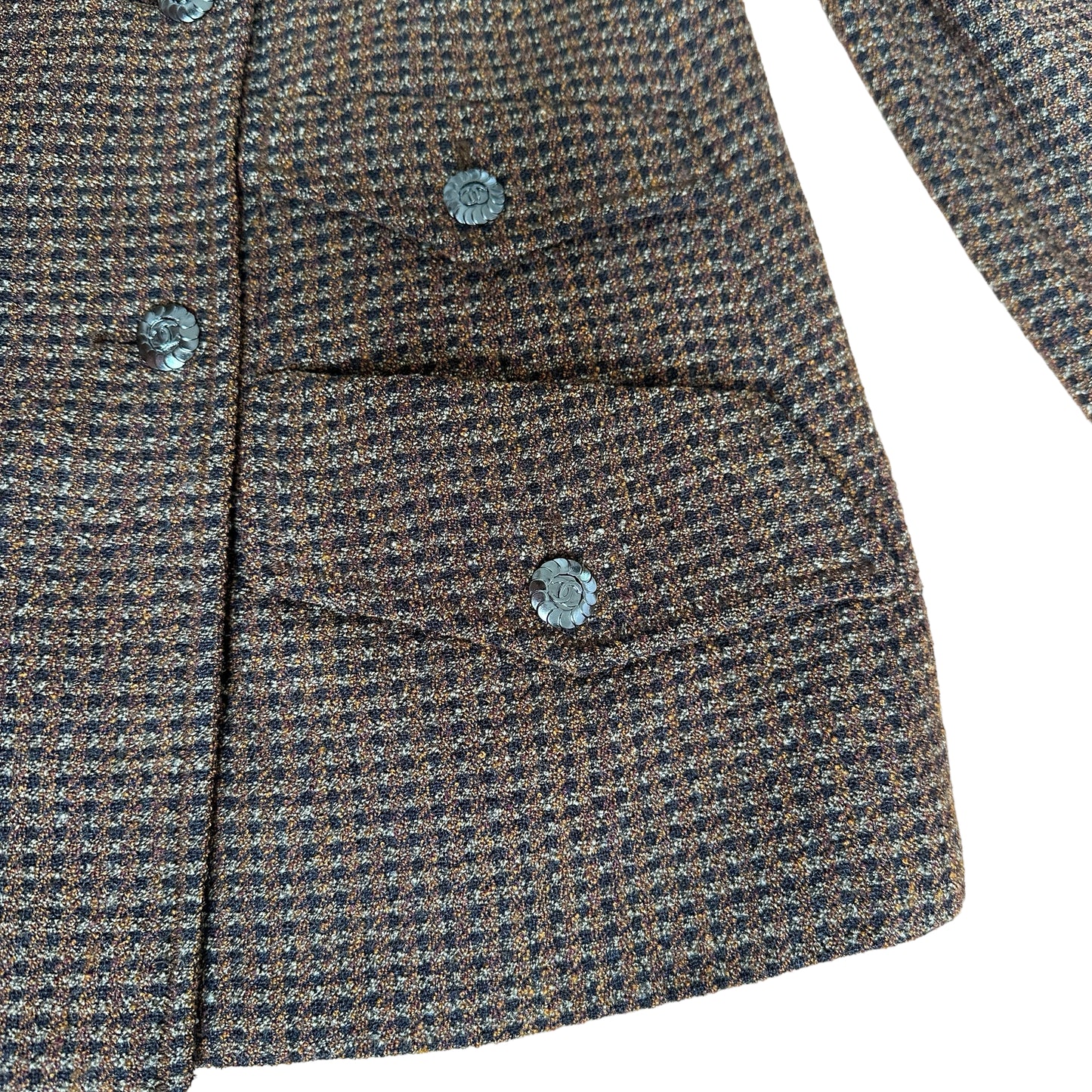 Kaki Brown Vintage Blazer - M
