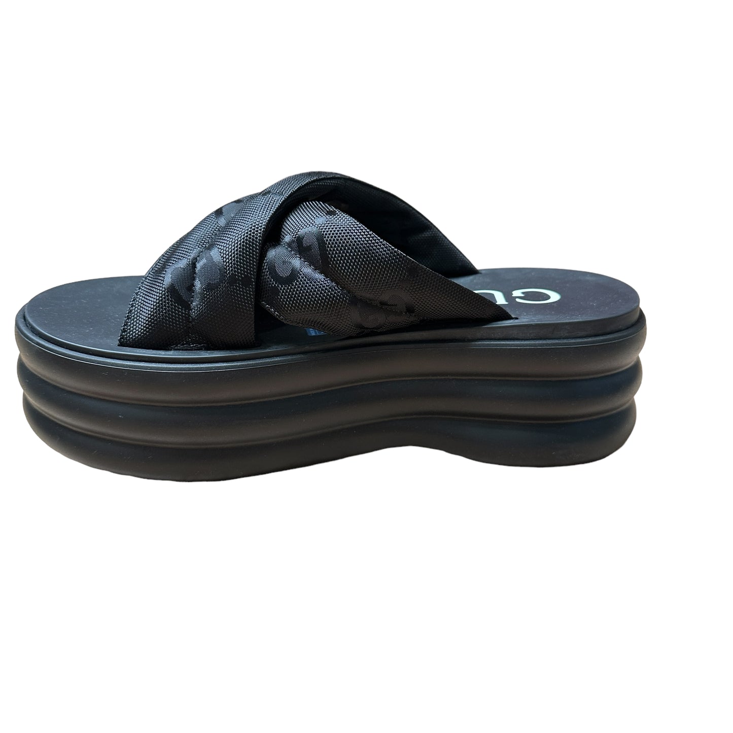 Logo Platform Sandals