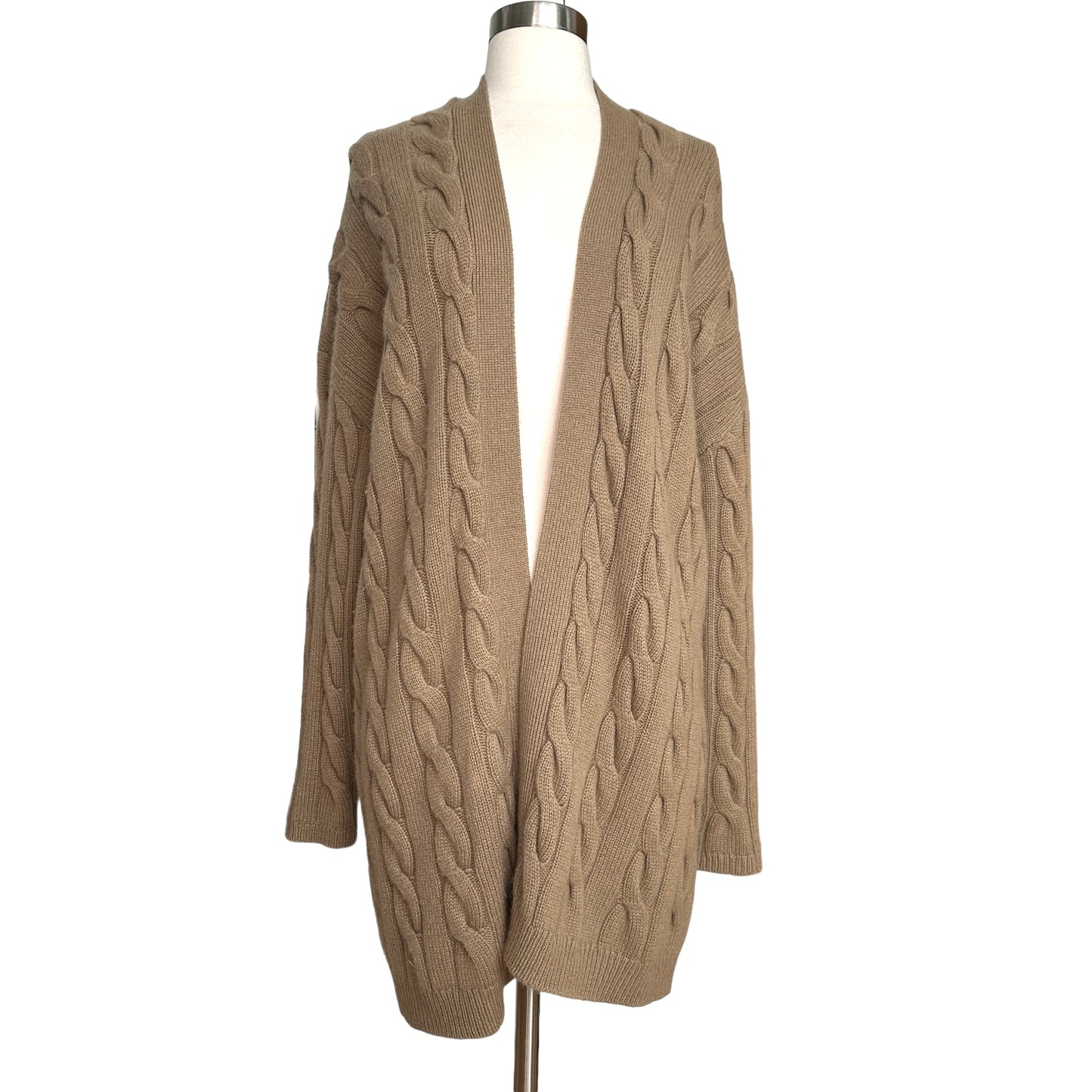 Ribbed Cashmere Sweater - M