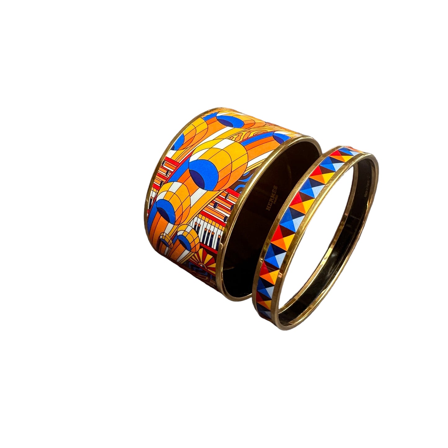 Narrow Enamel Bracelet - S