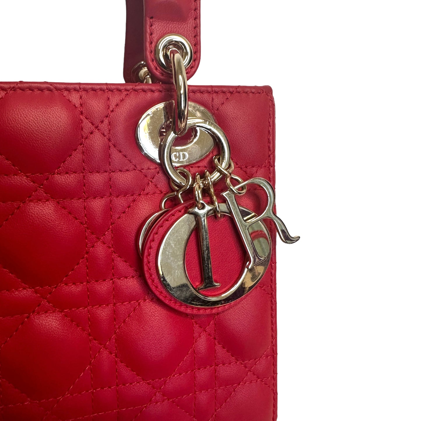 Small Lady Dior Bag w/Strap