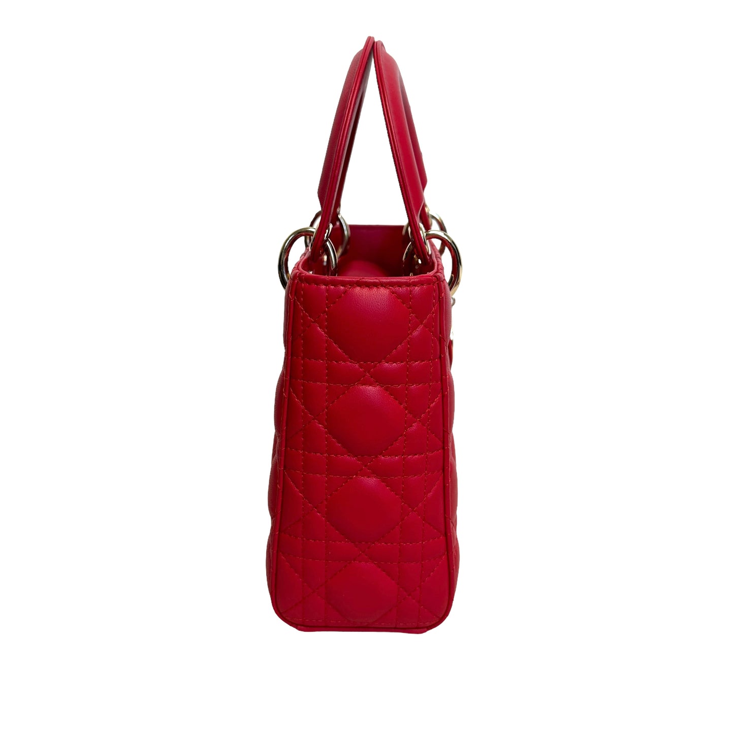 Small Lady Dior Bag w/Strap
