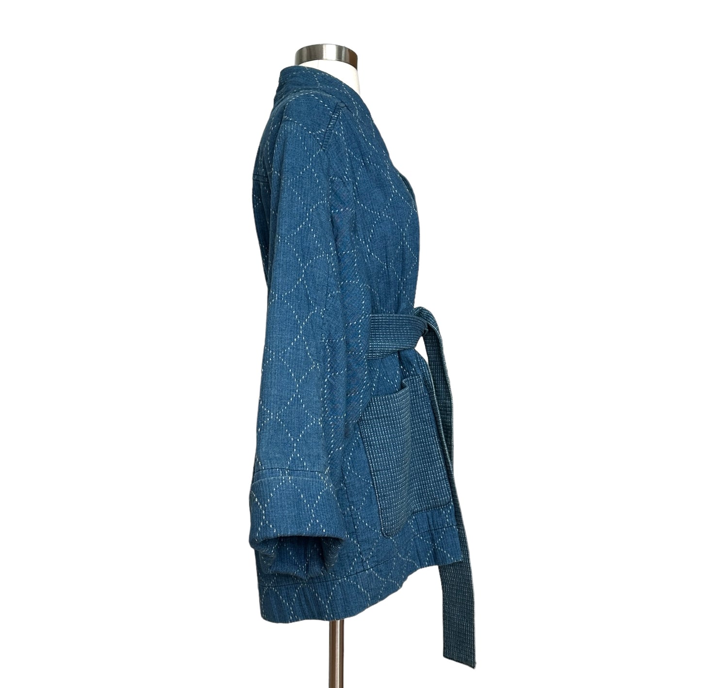 Indigo Cotton Jacket - S