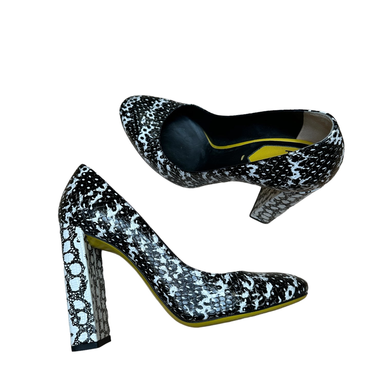 Python Embossed Heels - 7