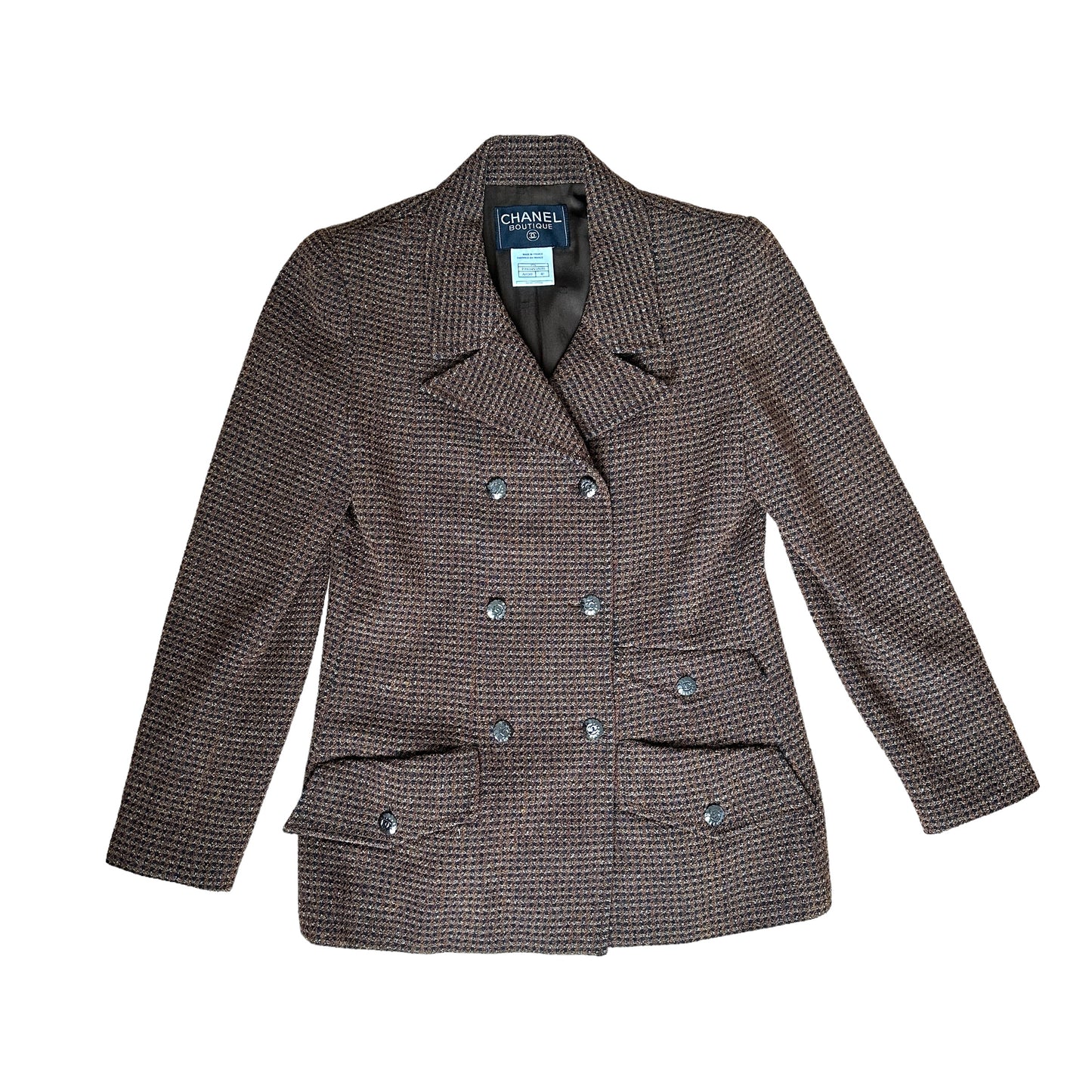 Kaki Brown Vintage Blazer - M