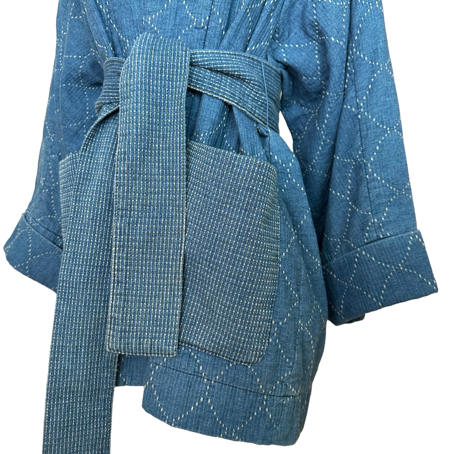 Indigo Cotton Jacket - S