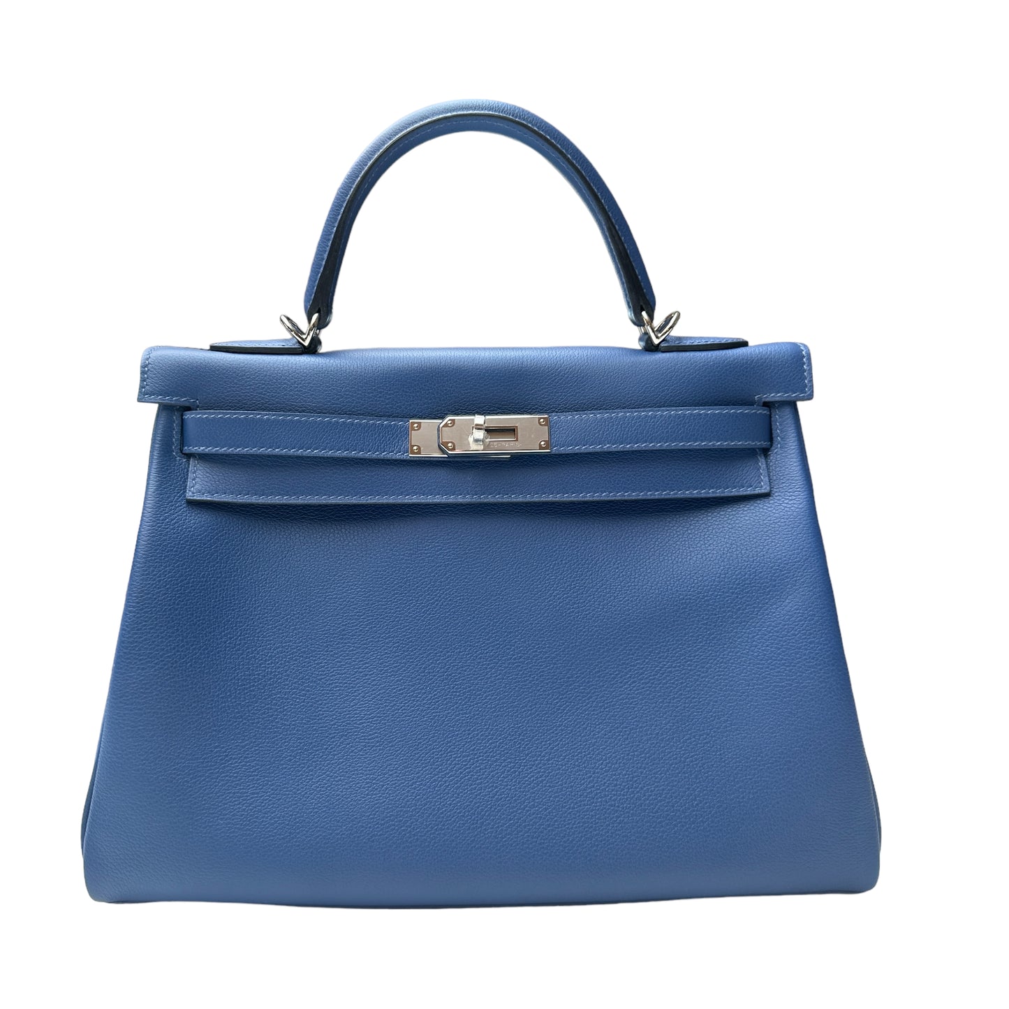 2023 Special Order Blue & Red Swift Leather Kelly 30