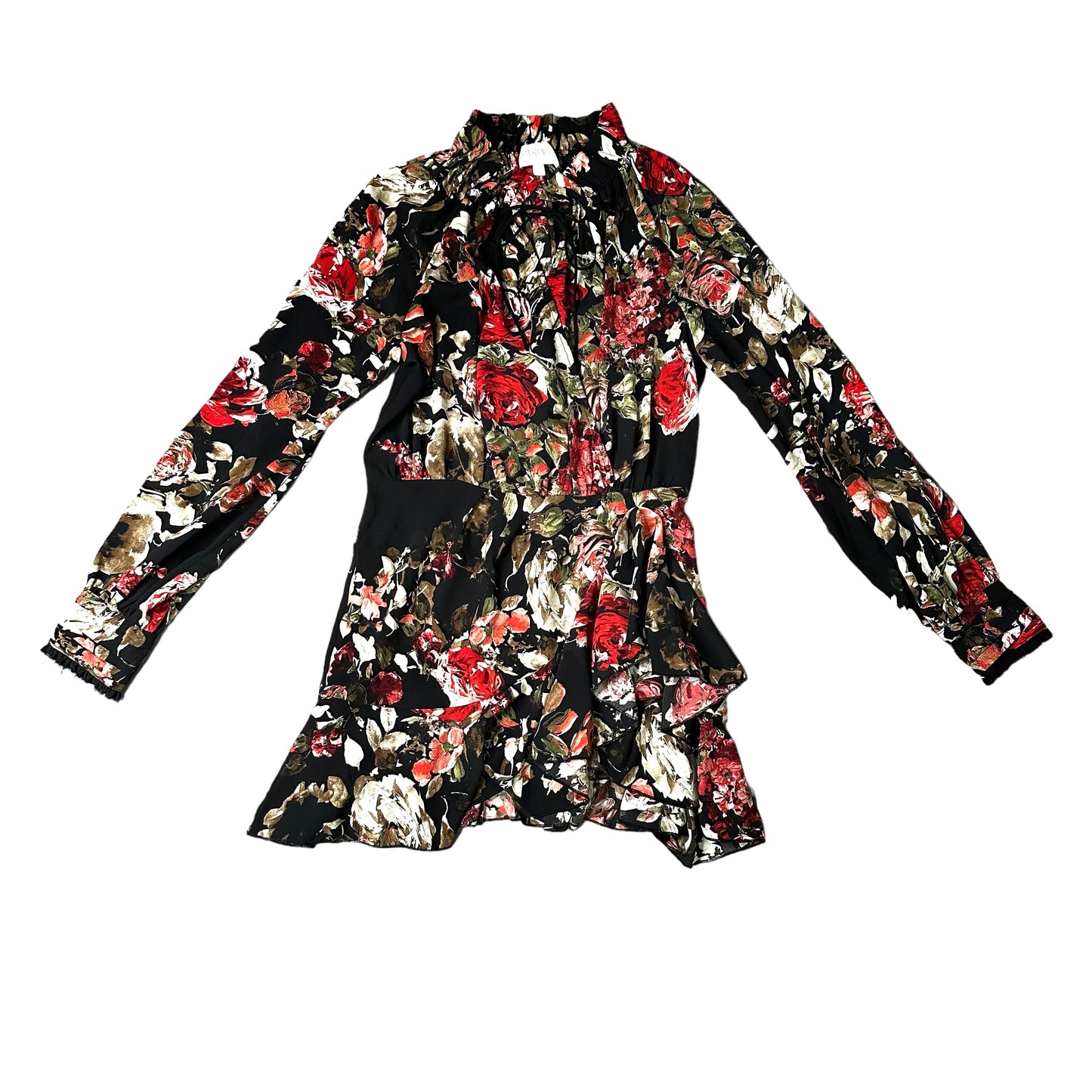 Painted Rose Dress - L