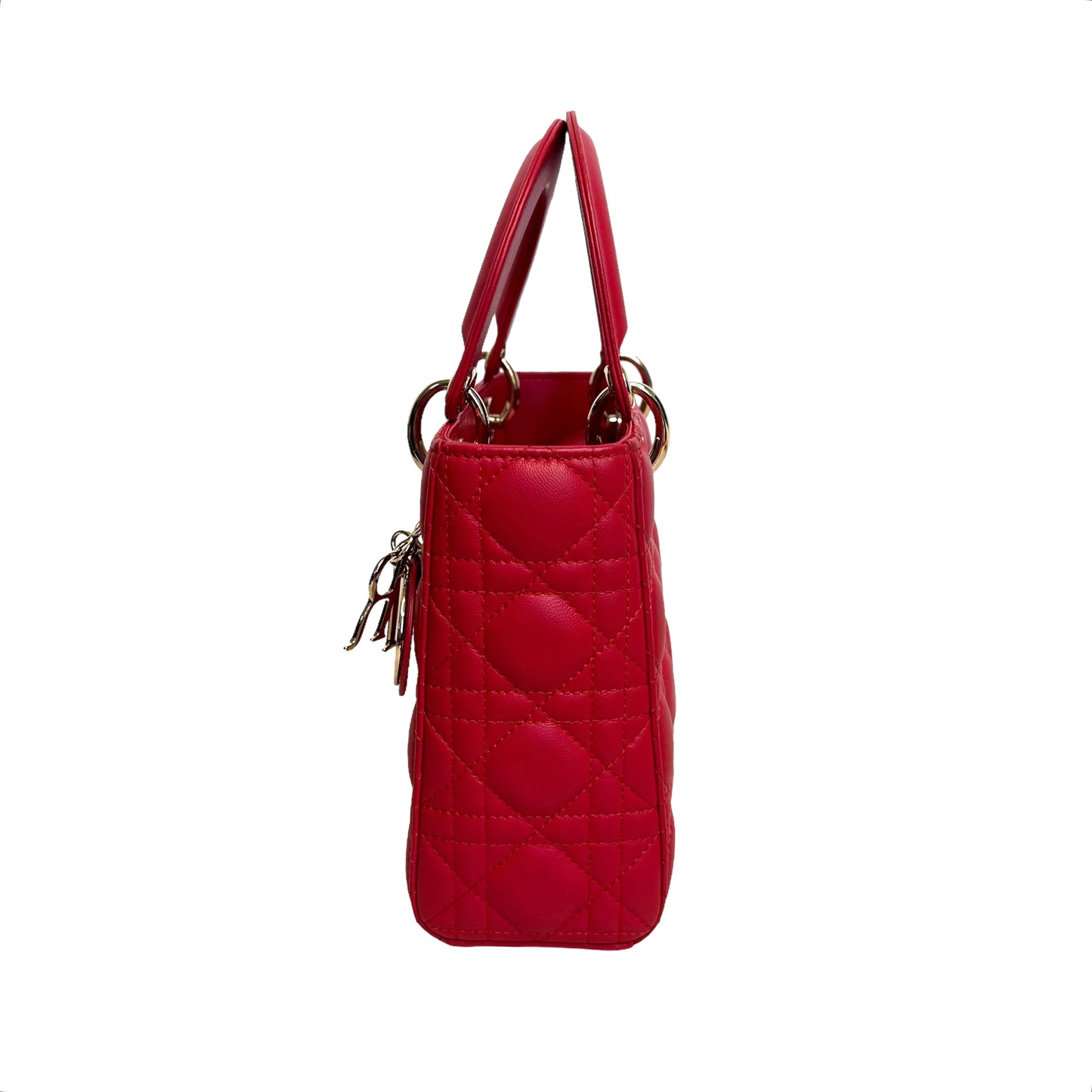 Small Lady Dior Bag w/Strap