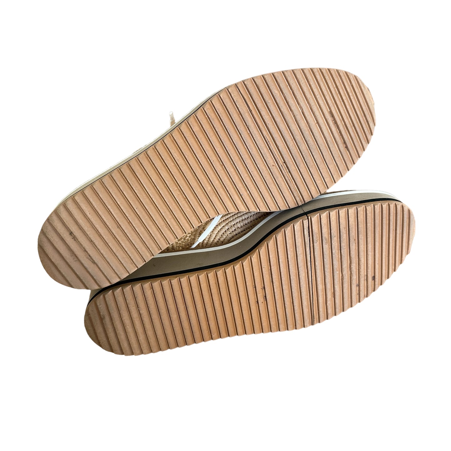 Raffia Platform Loafers - 10