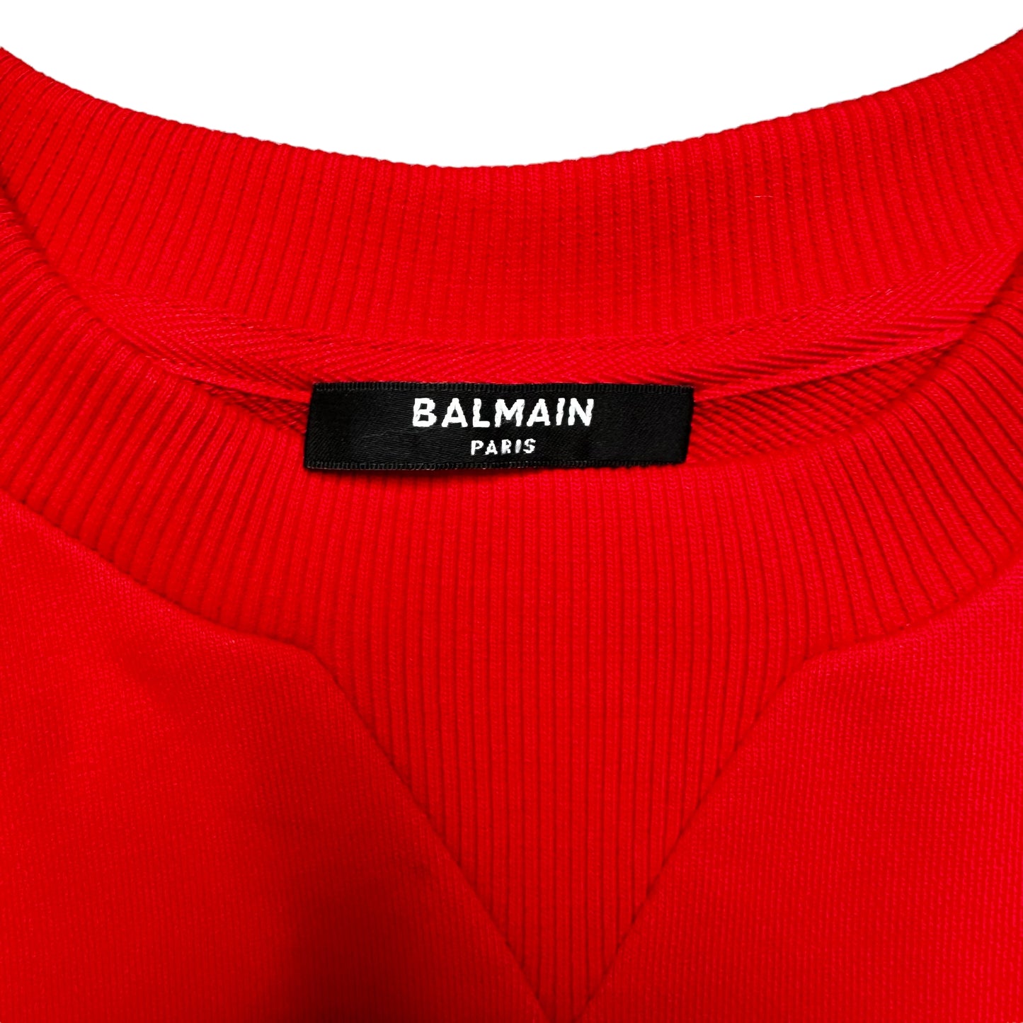 Red Logo Sweater - M