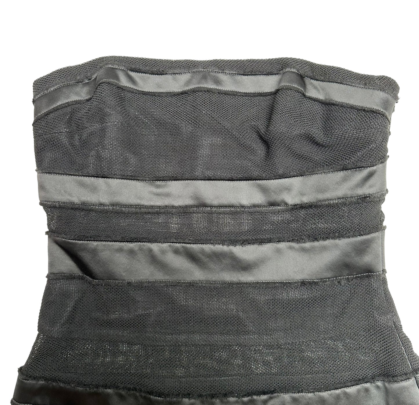 Black Bustier Dress - XS