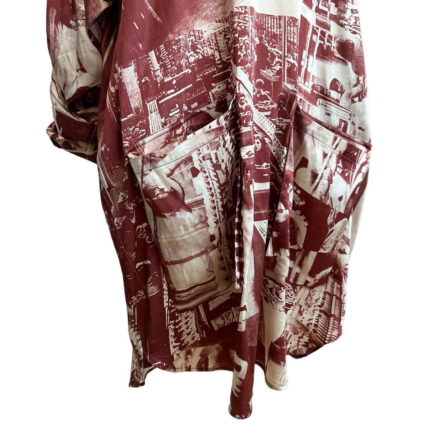 Vintage Silk Dress - M