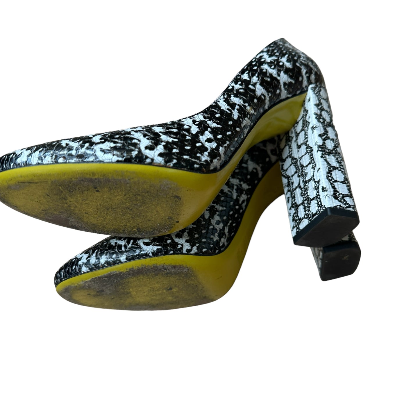 Python Embossed Heels - 7