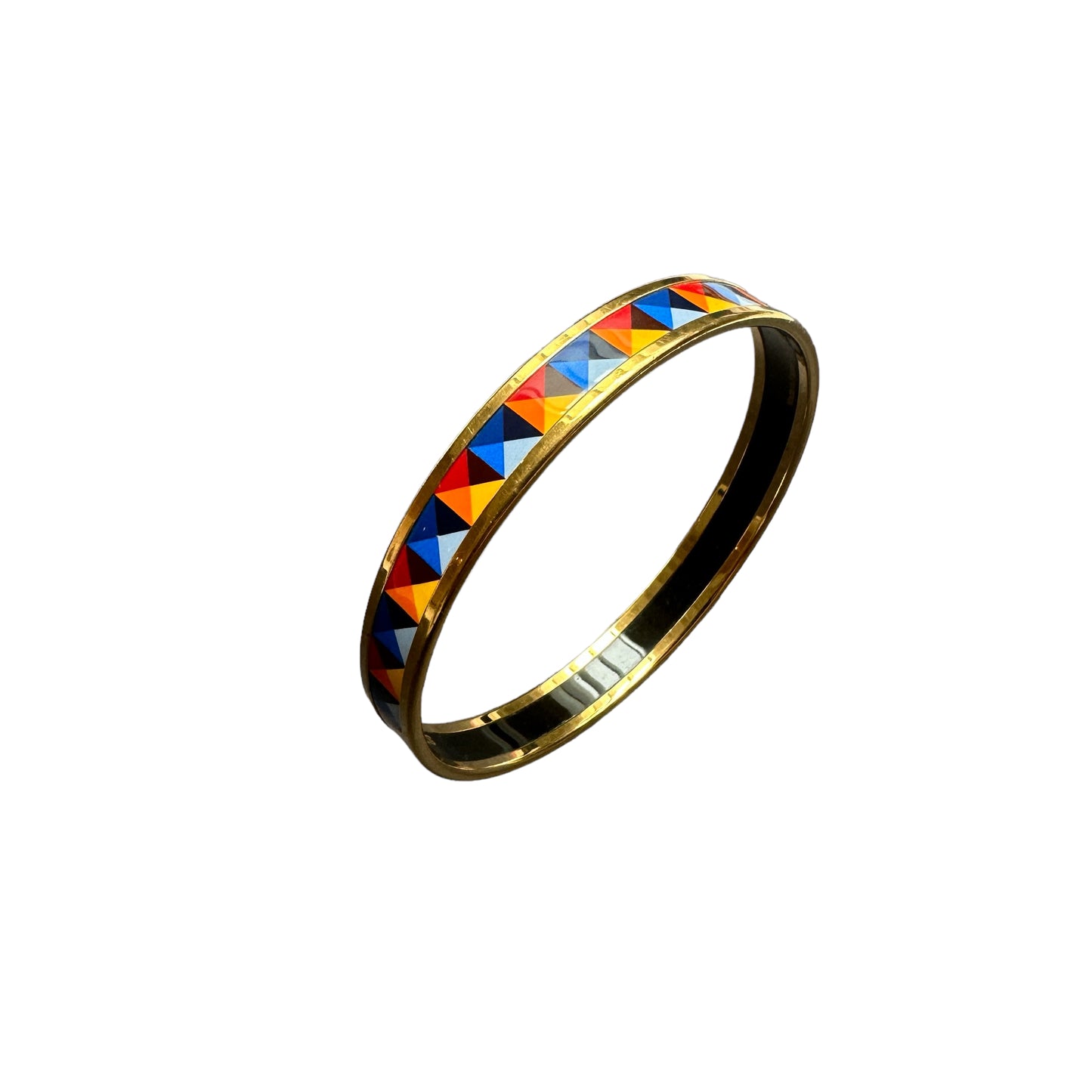 Narrow Enamel Bracelet - S