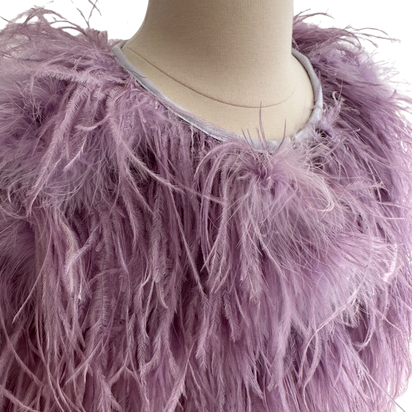 Purple Feather Jacket - XS/S