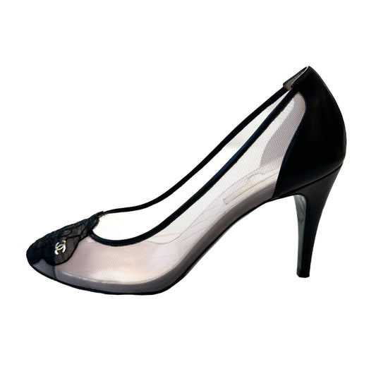 Camelia Mesh Heels - 8.5