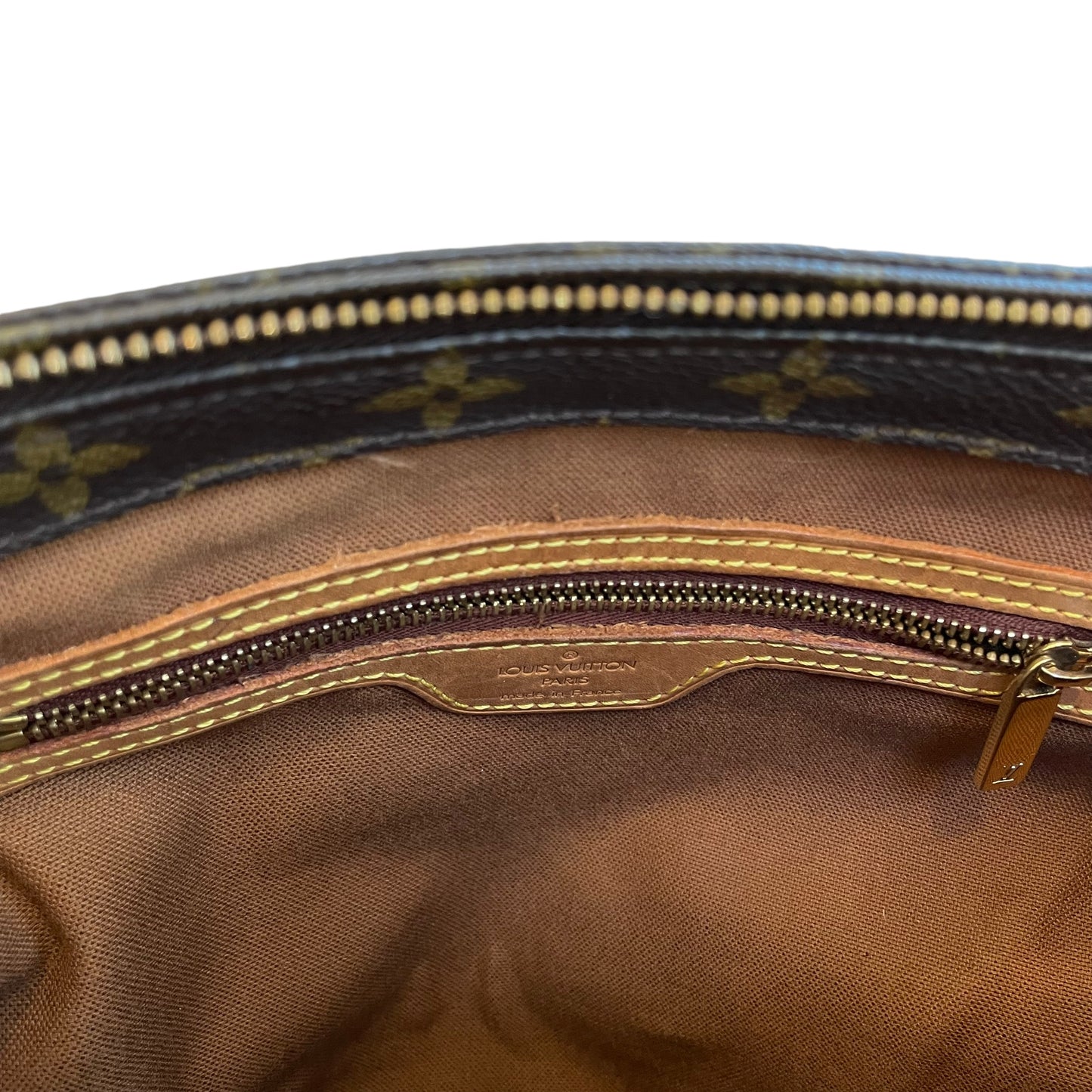 Vintage Monogram Tote Bag