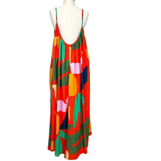 Maxi Linen Resort Dress - M