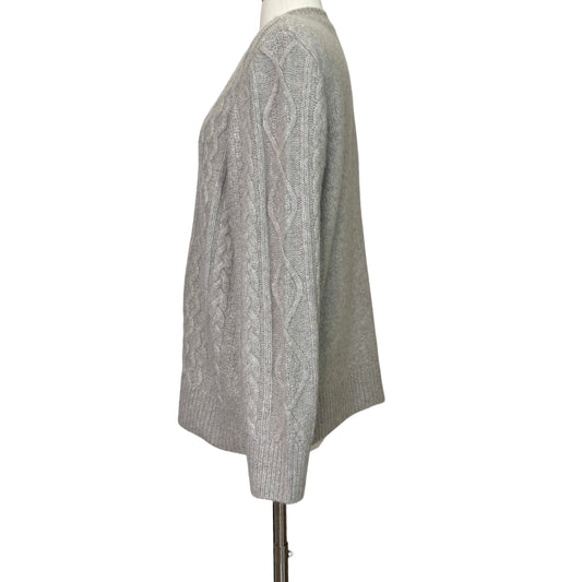 Oversized Grey Cardigan - XS