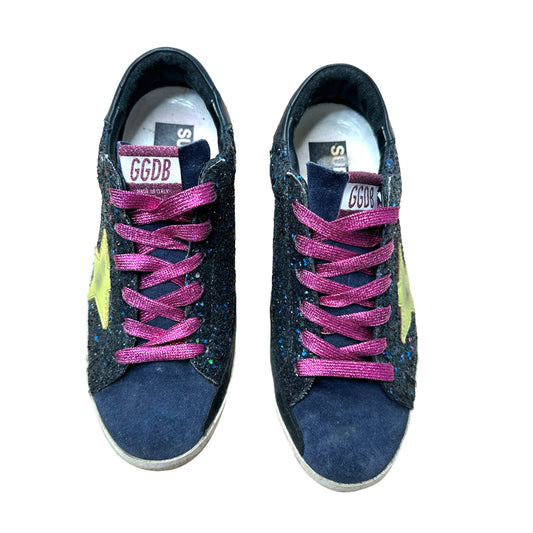 Navy Sparkles Sneakers - 9