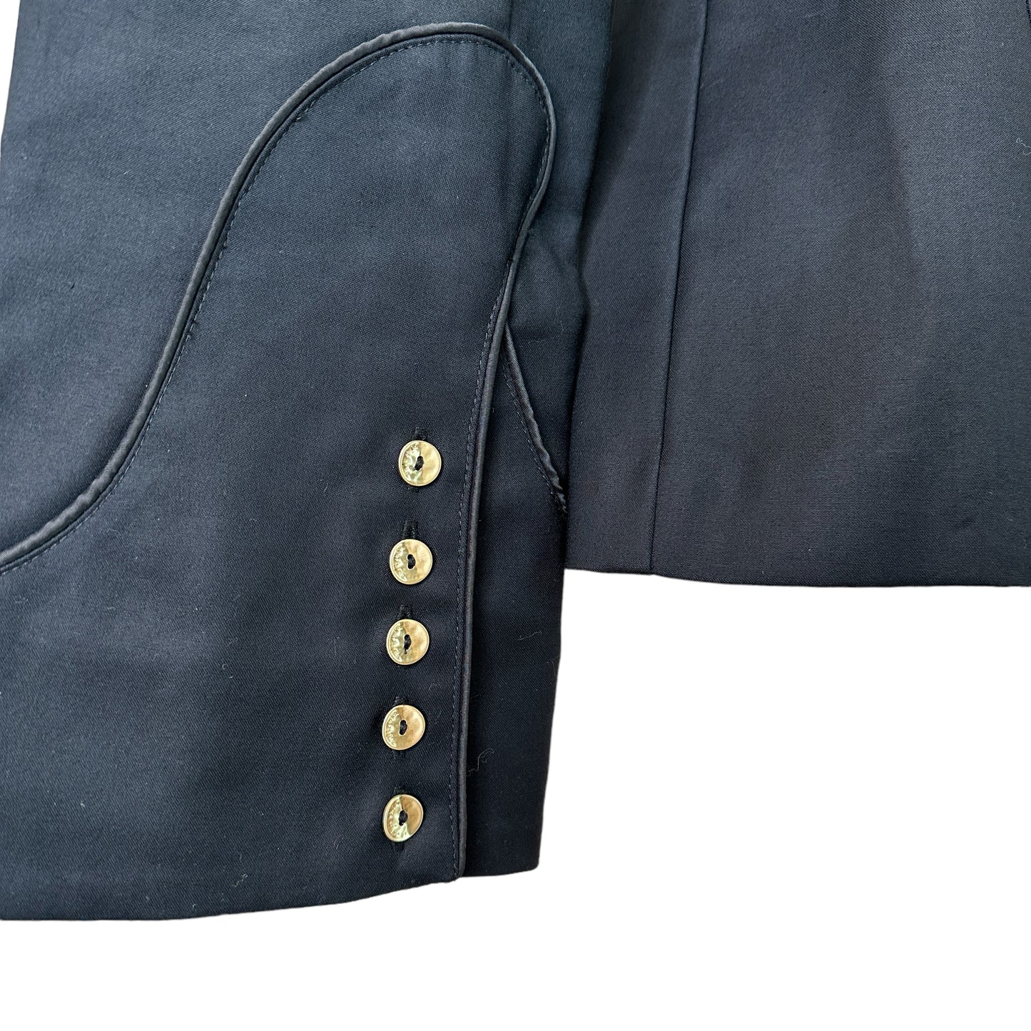 Black Structured Shirt - XS