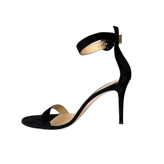 Black Suede Heels - 11