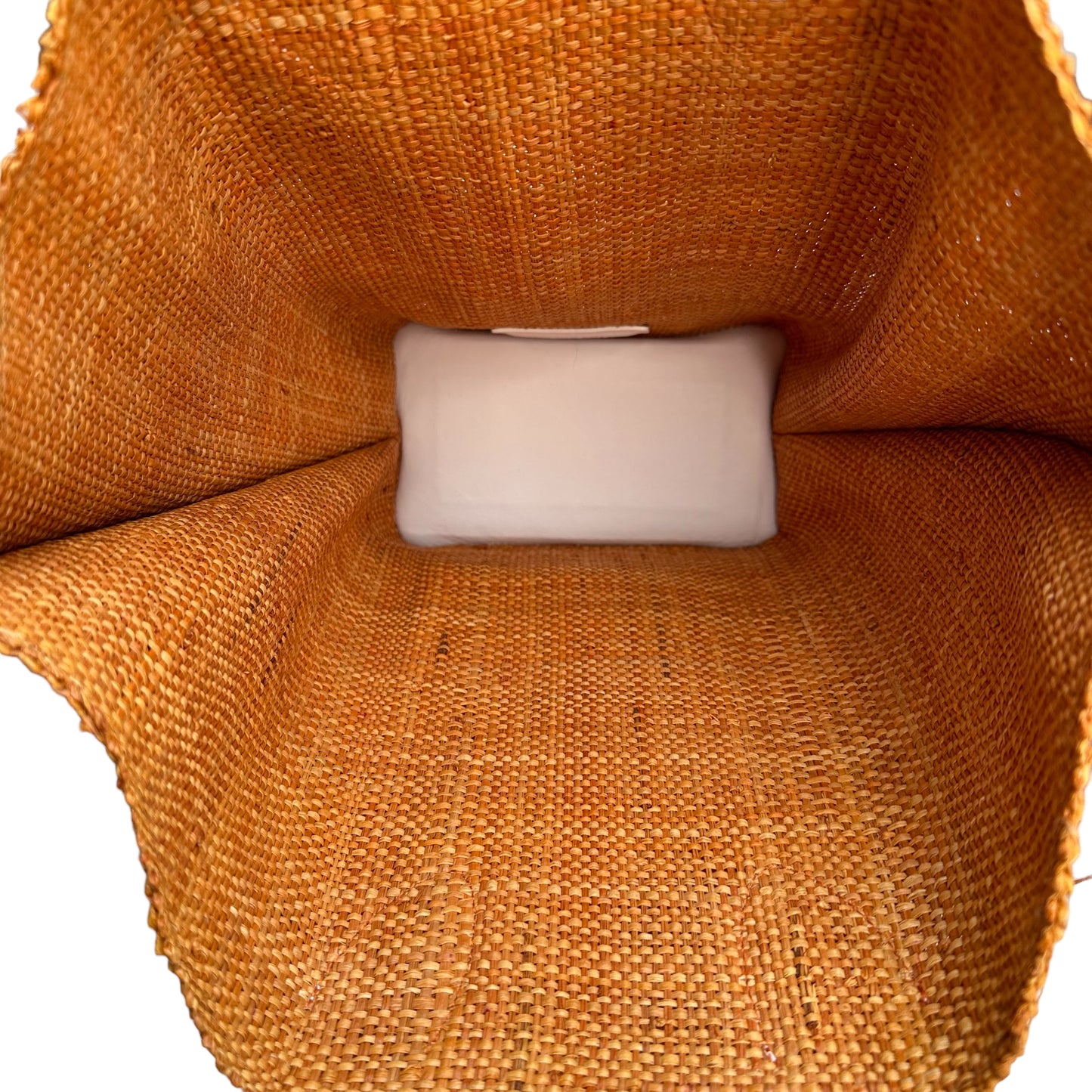 Fringed Raffia Beach Bag