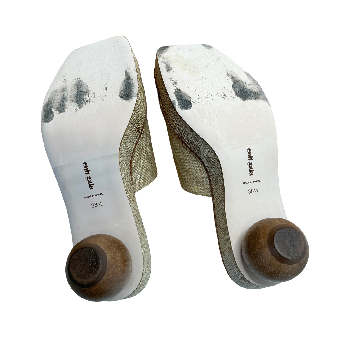 Raffia Platform Slides - 8.5