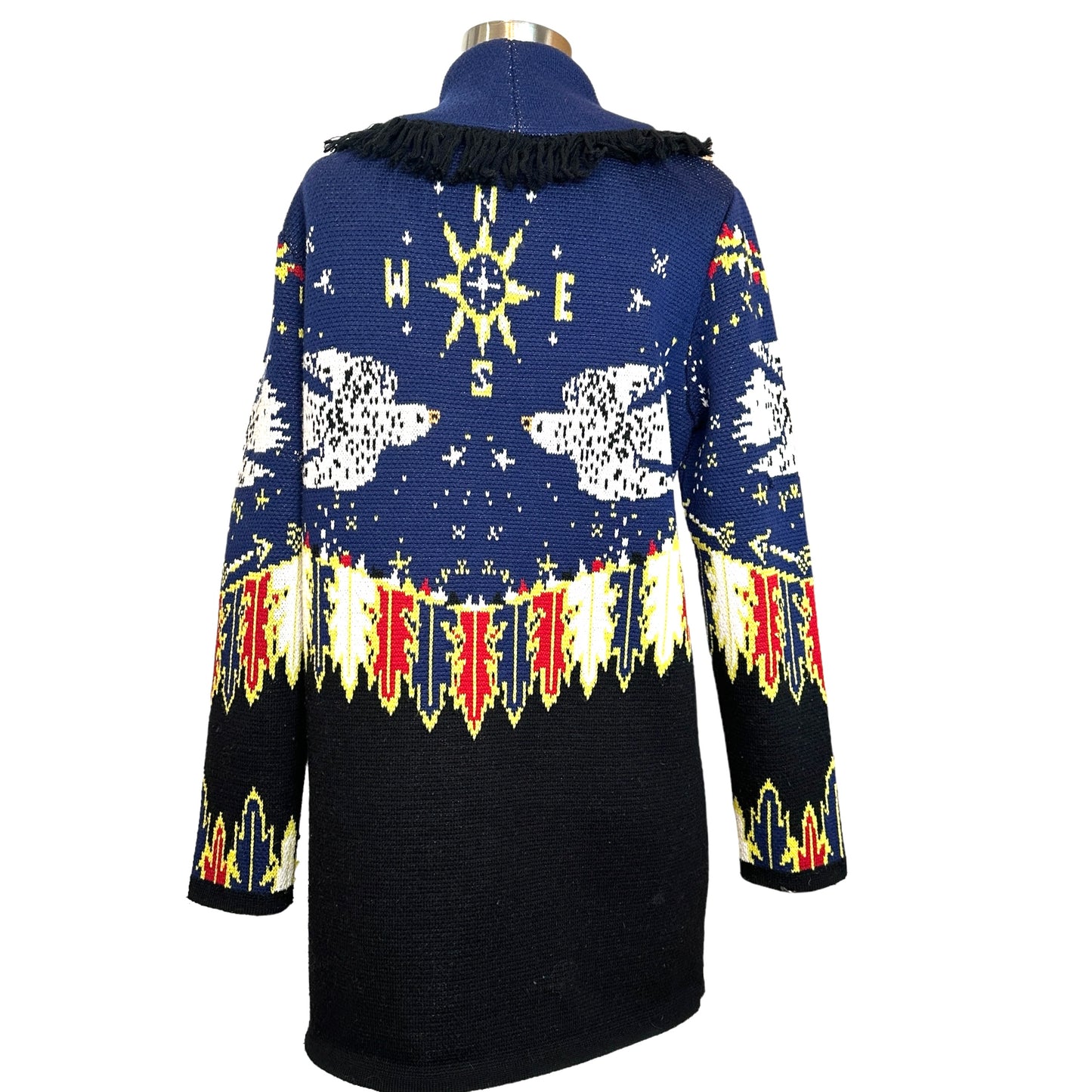Graphic Wool Jacket - S