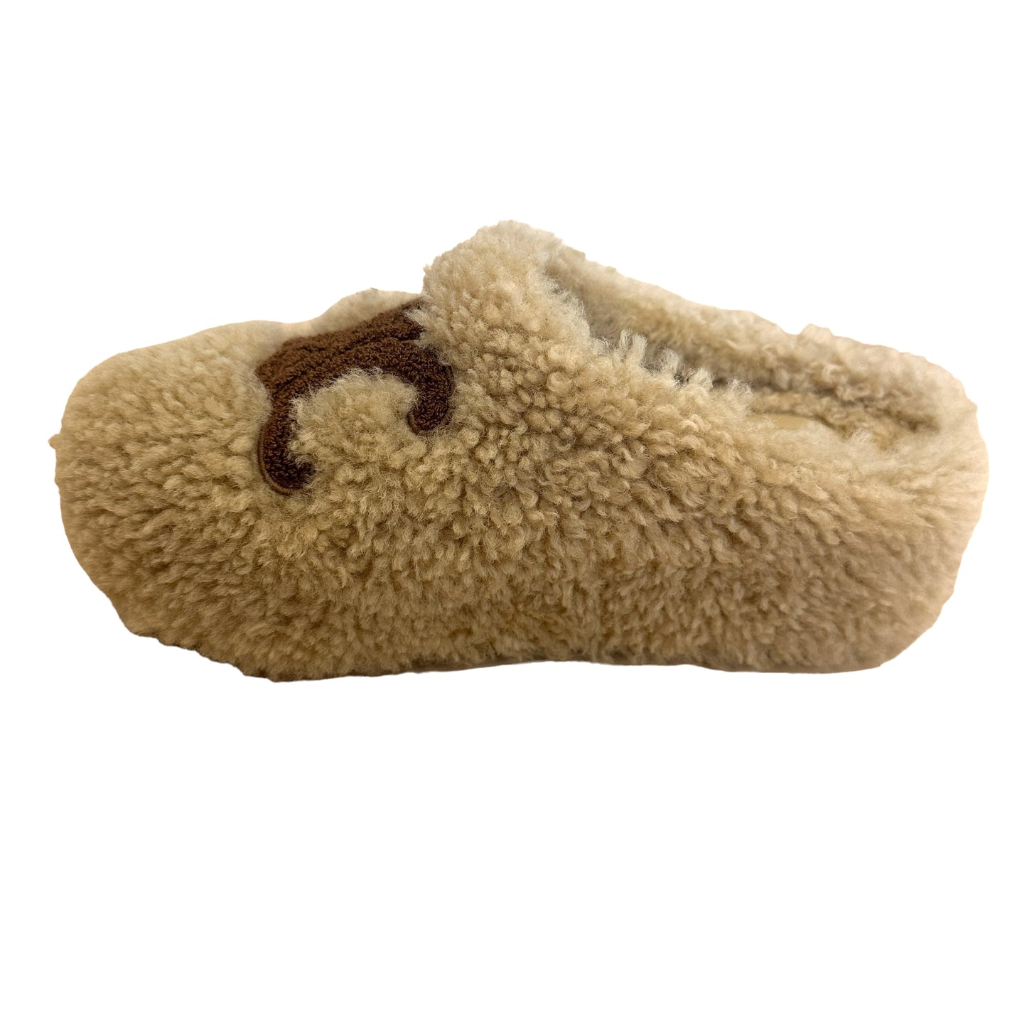 Triomphe Shearling Mules - 10