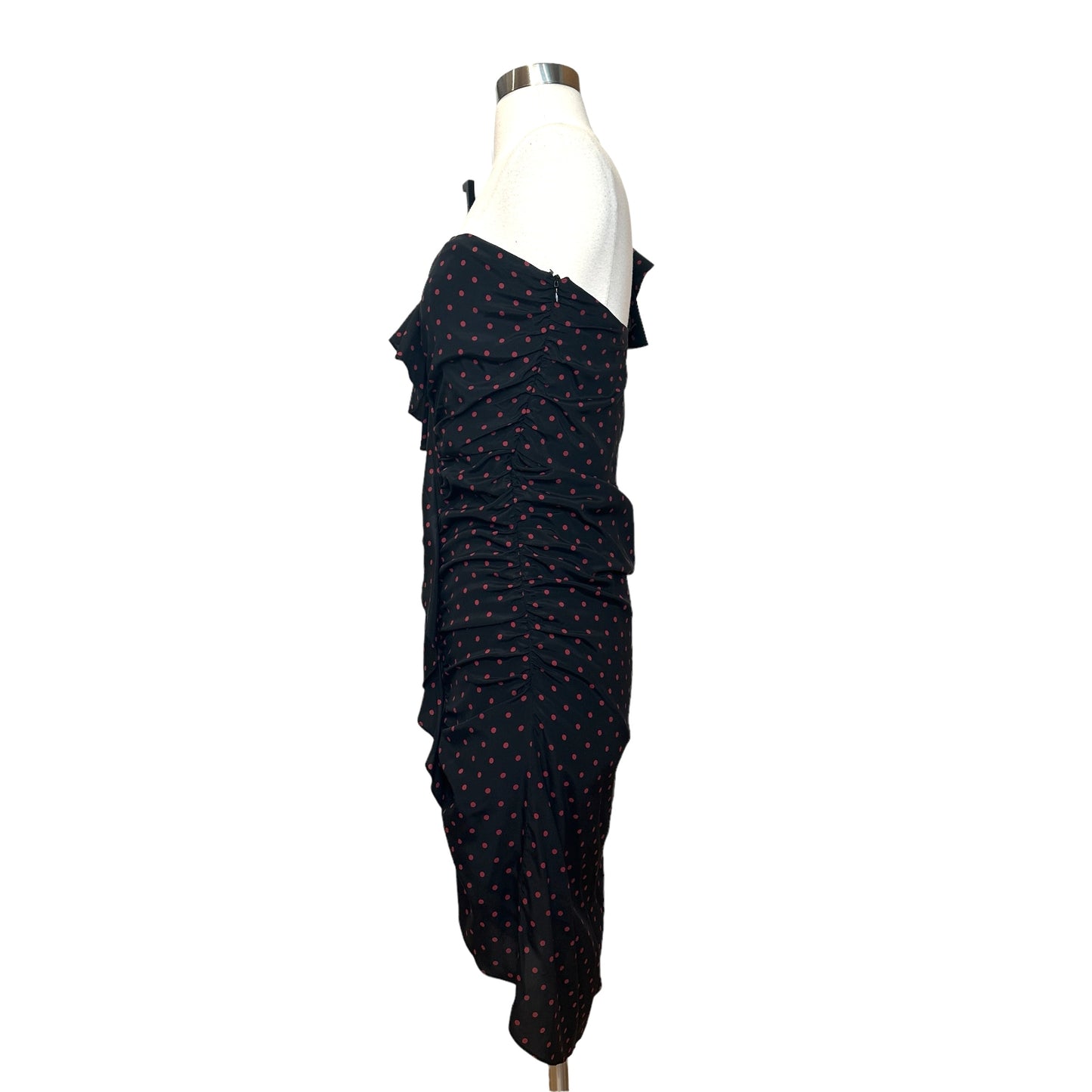 Black Silk Dress - 4