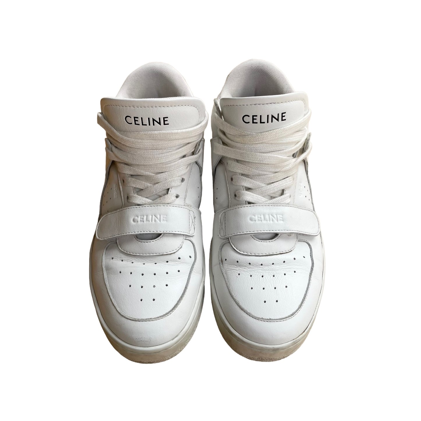 White Logo Sneakers - 8