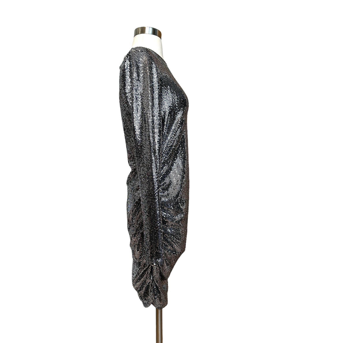 Silver & Black Dress - 10