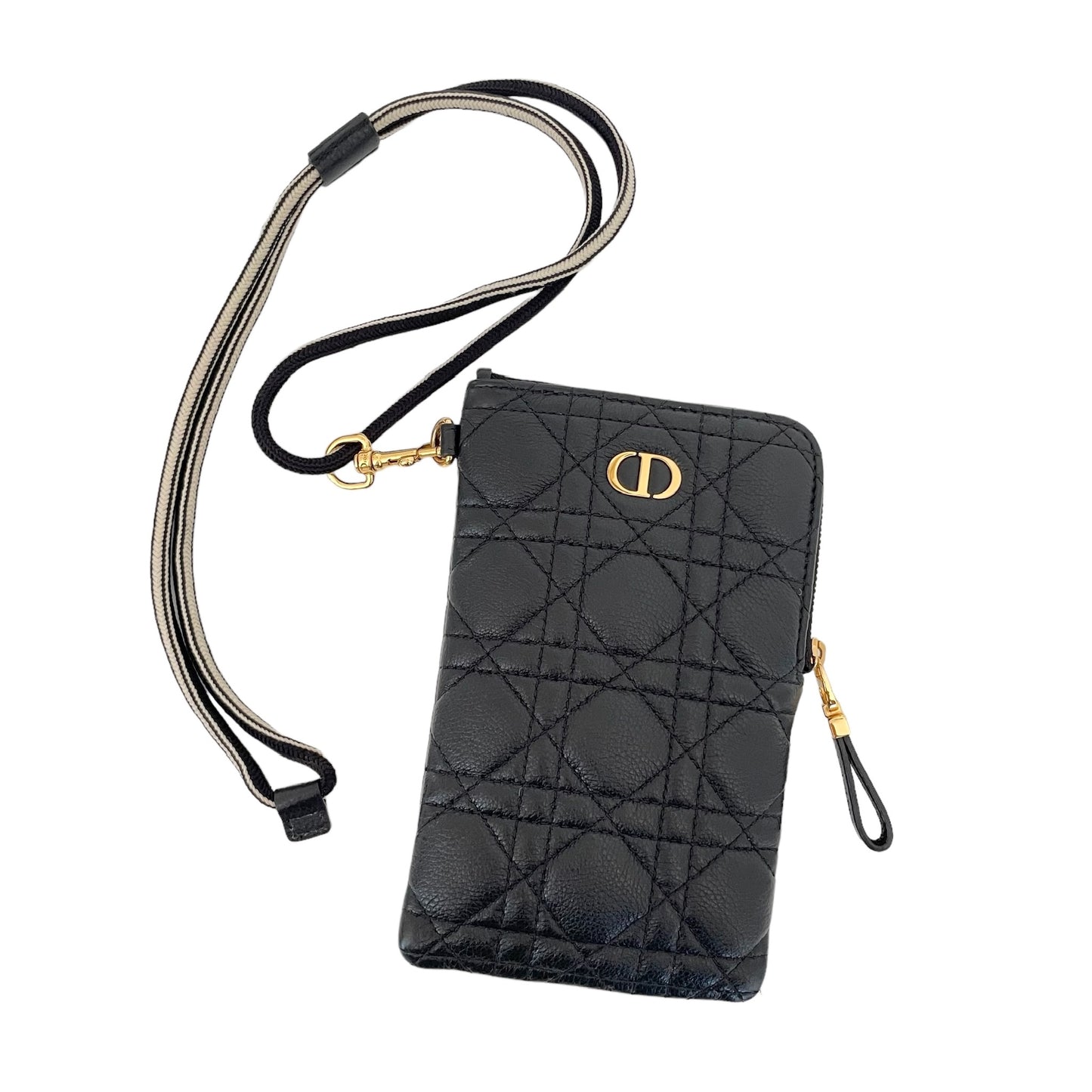 Black Cannage Pouches
