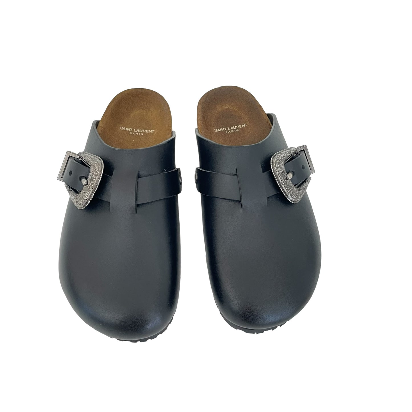 Western Leather Mules - 7