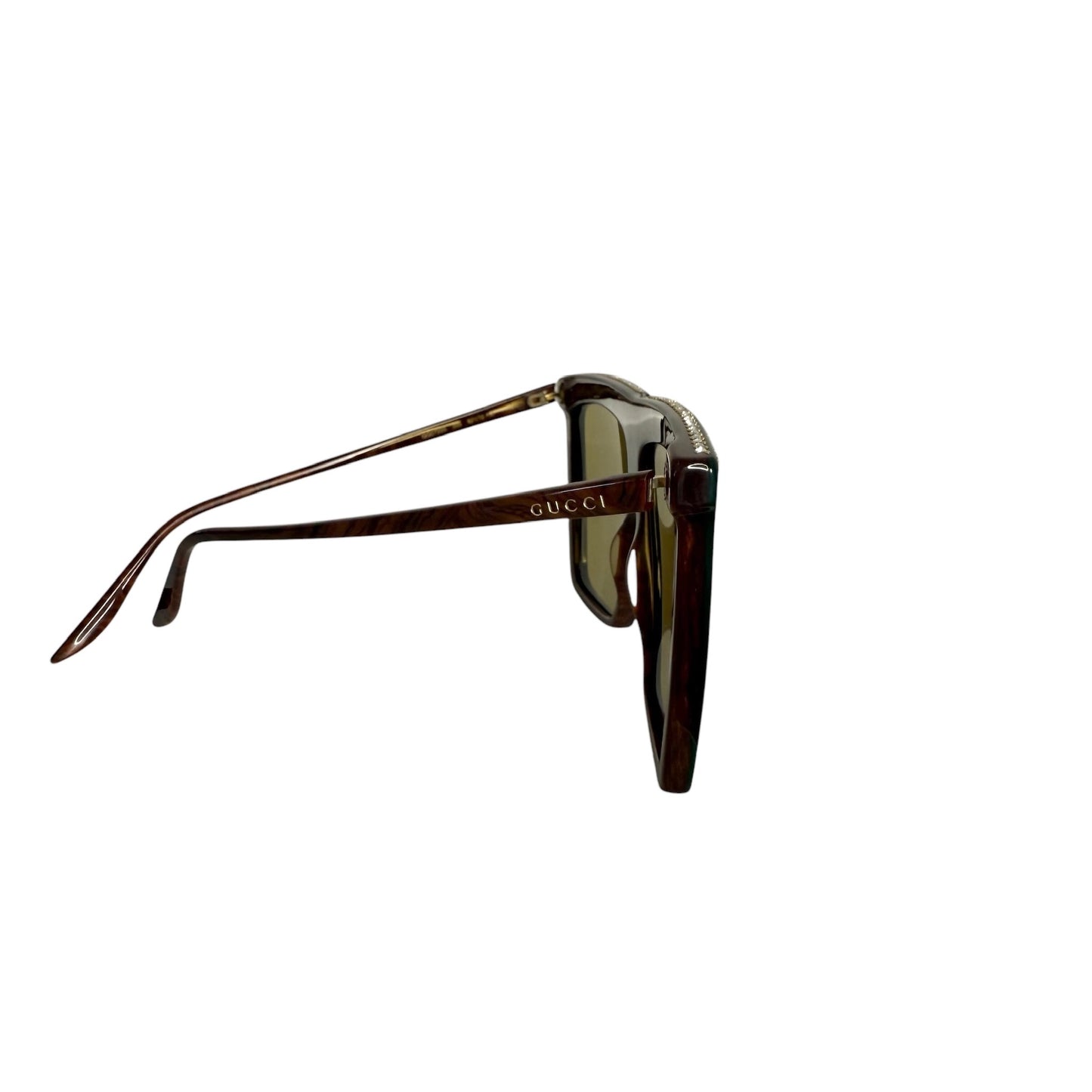 Crystal Logo Sunglasses