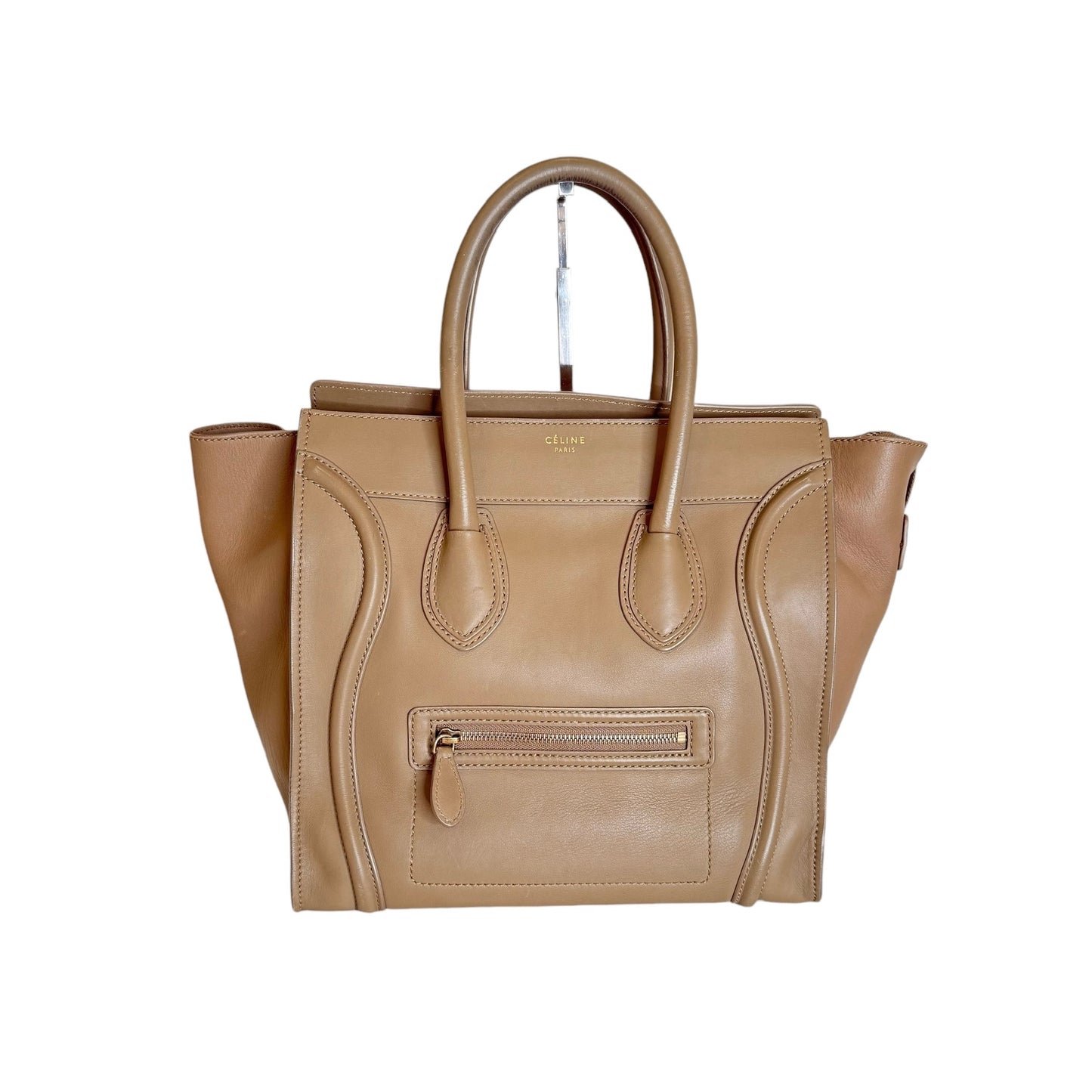 Taupe Mini Luggage Bag